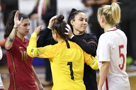 Polnia x Portugal - Euro Futsal Feminino 2022 (Q) - Grupo 2