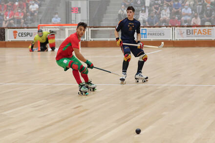 Final Europeu Sub-19 Hquei em patins: Portugal x Espanha