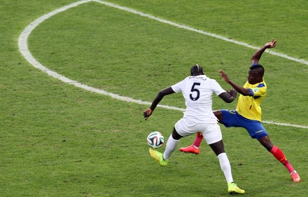Equador x Frana - Copa do Mundo 2014